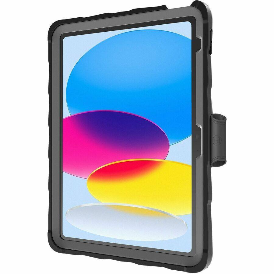 Alt View 4. Gumdrop - Gumdrop DropTech Clear for iPad 10th Gen - Black - For Apple iPad (10th Generation) Tablet - Black - Drop Resistant - Black.