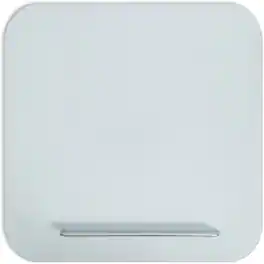 U Brands - Magnetic Glass Frameless Dry-Erase Board - 36 x 36