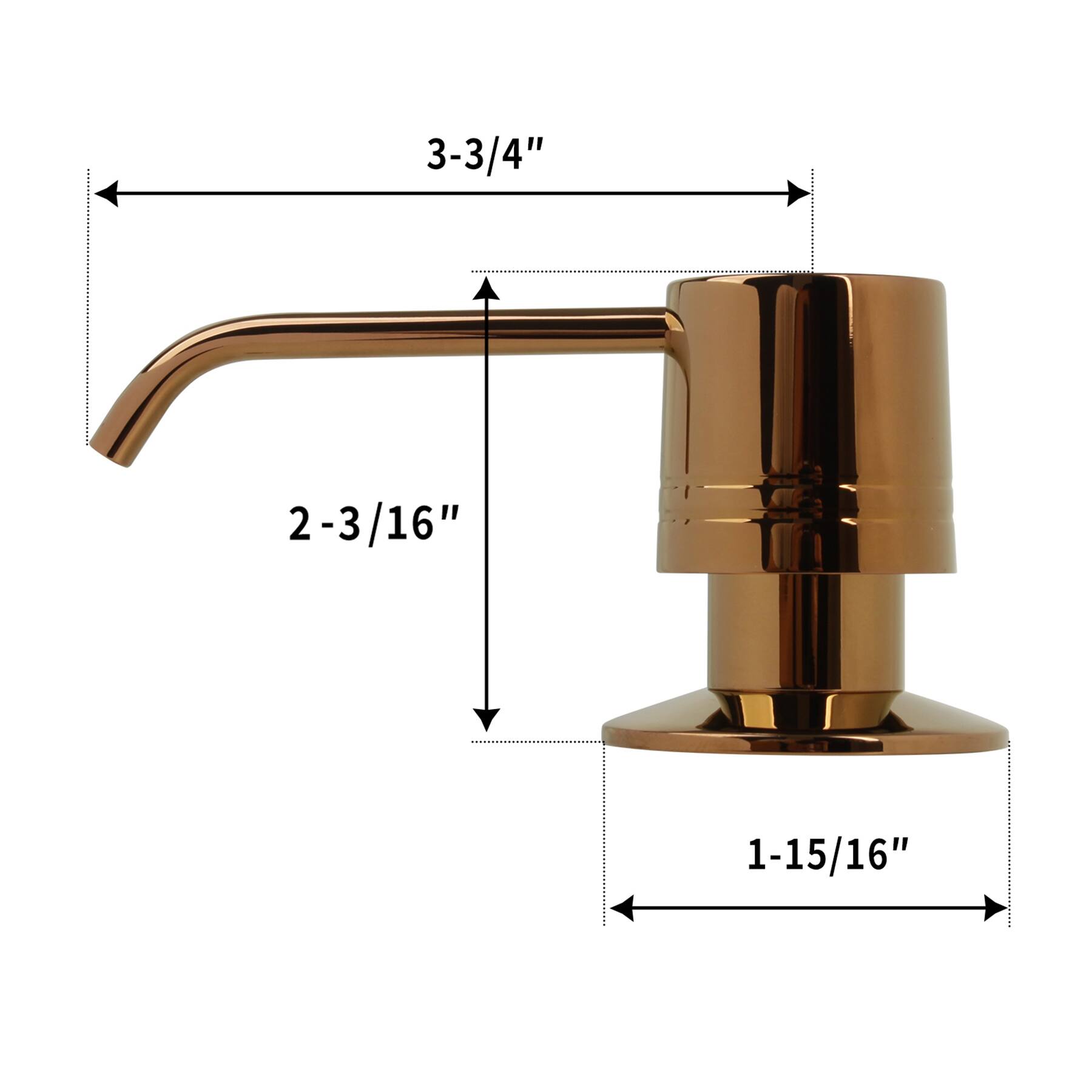 3-3/4" 2-3/16" 1-15/16"