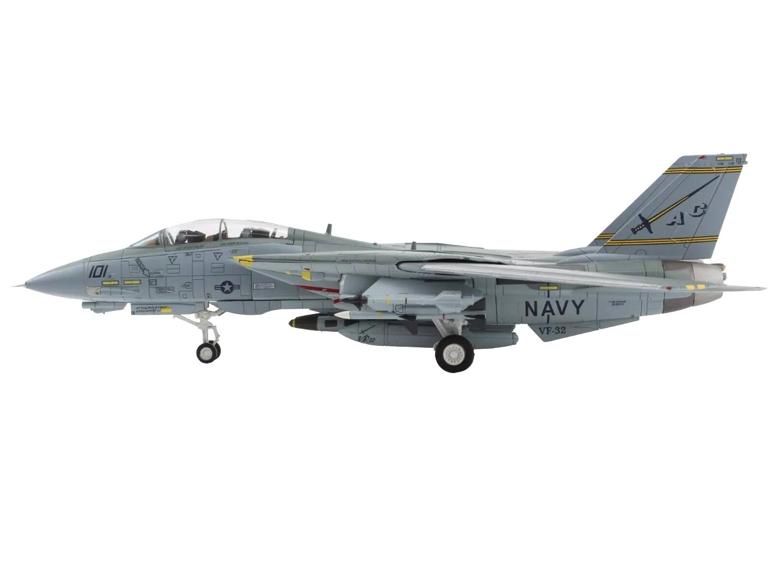 The text on the image reads:

- "NAVY"
- "VF-32"
- "101"