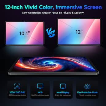 FEONAL Upgraded Tablet 12 inch Android Tablet with 256GB ROM FEONAL Upgraded Tablet 12 inch Android Tablet with 256GB ROM