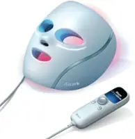 Shark - CryoGlow Under- Eye Cooling + LED Anti-Aging & Skin Clearing Face Mask - Blue Frost - Angle_Zoom