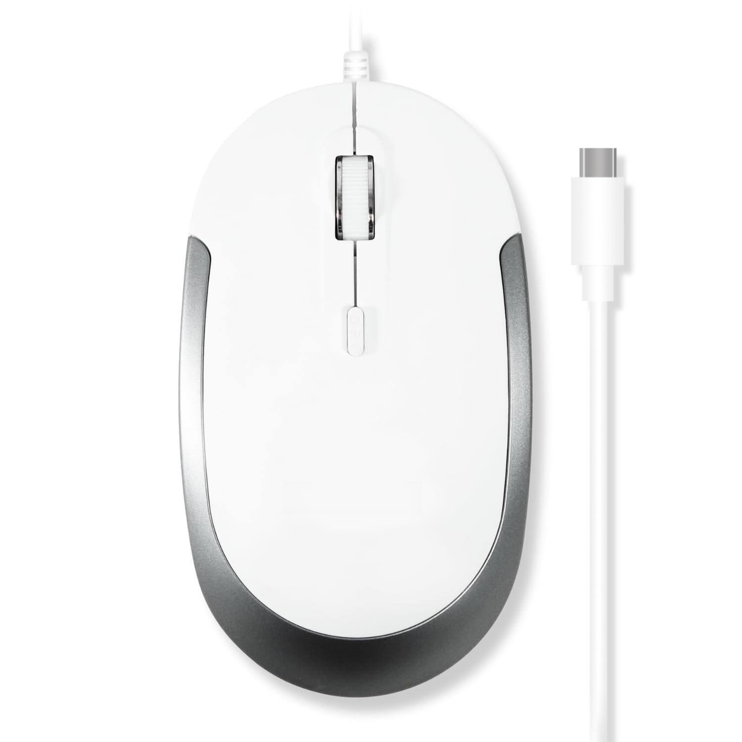 White with Silver Trim