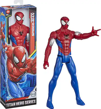 4+ r Emel 05 ANL 2 ARMORED SPIDER-MAN SERIES TITAN HERO