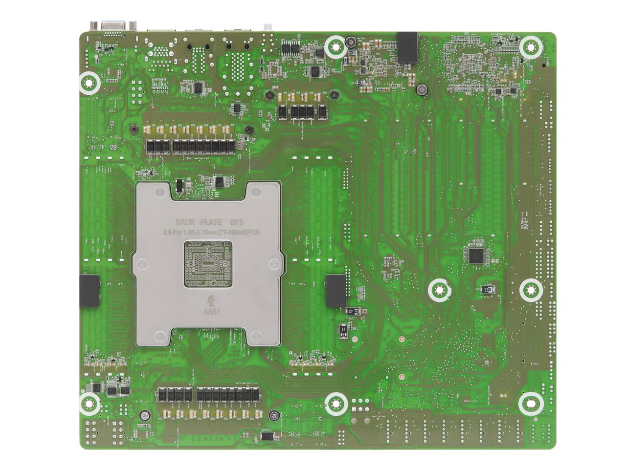 BACK PLATE SP5 2.5 For 1.96-2.76mm(77-108ml)PCB 4A51