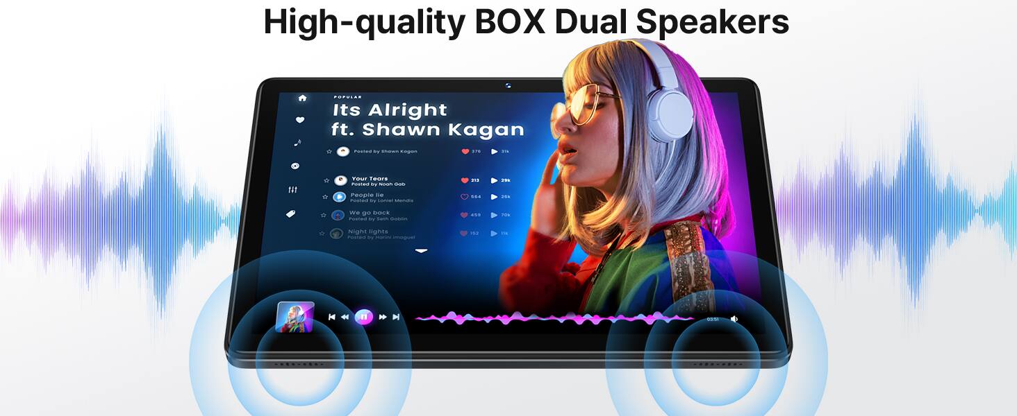 High-quality BOX Dual Speakers

Its Alright ft. Shawn Kagan

Your Tears
Presented by Na Gab

We go back
Presented by conier Mends

Night lights
Presented by Morivw imagier