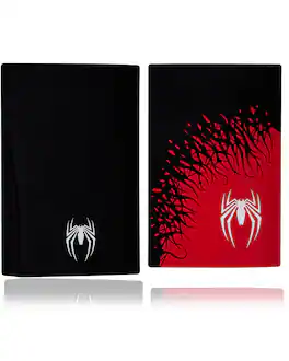 MobileSentrix - Spider-Man - PlayStation 5 PS5 Compatible Console Faceplate Covers (1000/1100/1200) - Black/Red