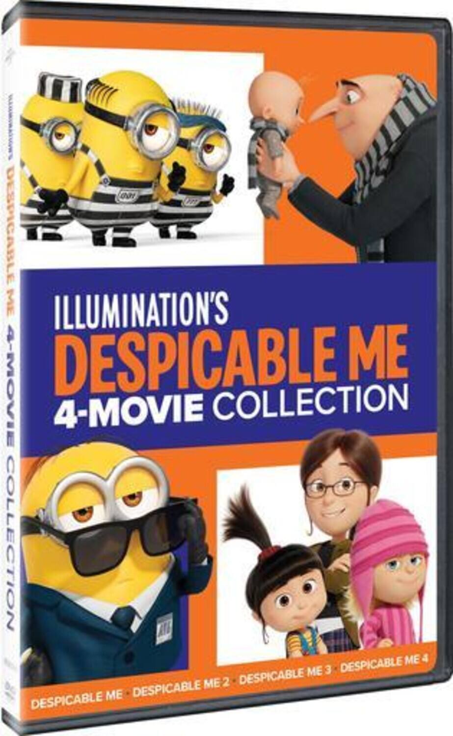 Illumination's Despicable Me 4 Movie Collection [DVD] [Standard