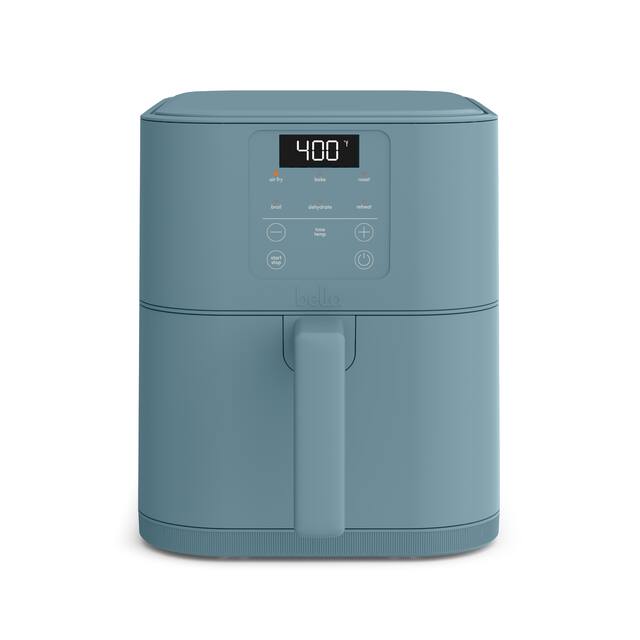 Bella - Fits-anywhere Kitchenware: 6-qt. Slim Air Fryer - Surf