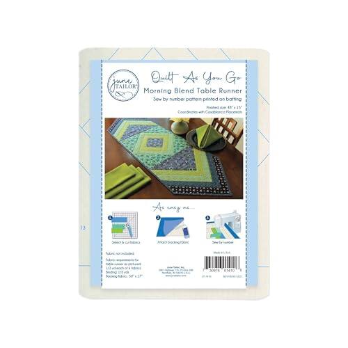 Alt View 1. AccuQuilt - Table Runner & Placemat Quilt-As-You-Go Kits Bundle - Multi.