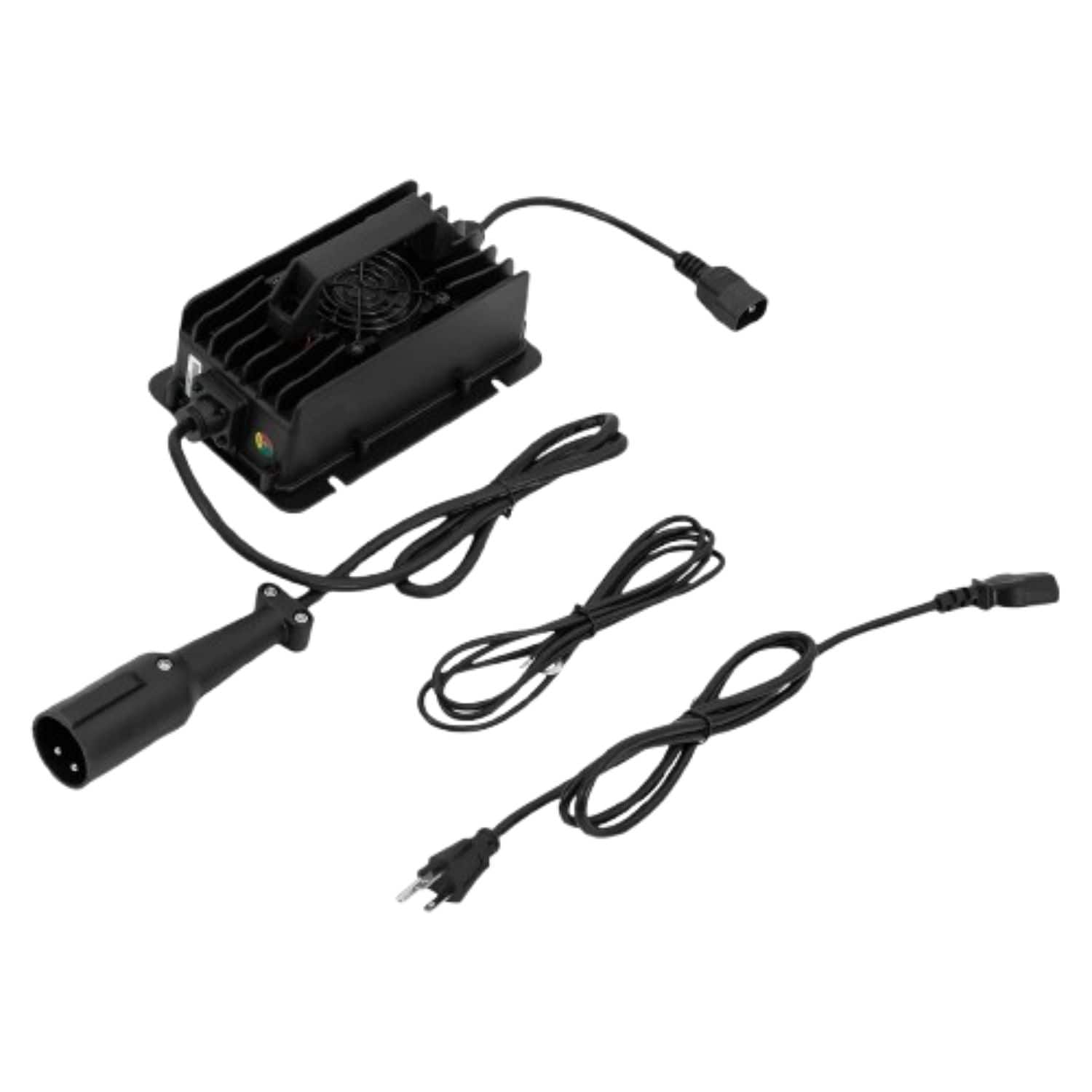 Home Collection - 48V 15A Golf Cart Battery Charger with Power Cable – Smart 3-Stage Automatic Charging