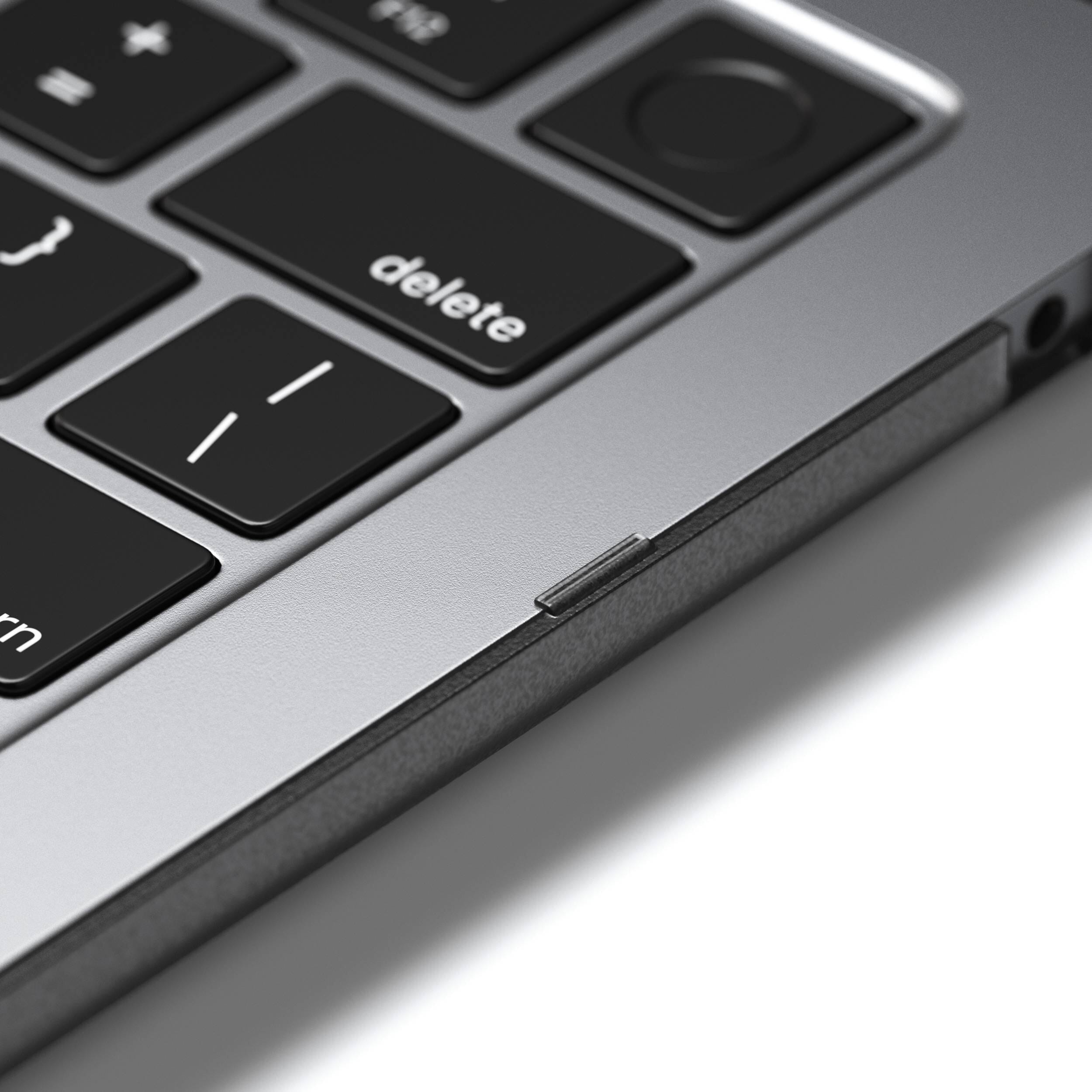 Alt View 4. Satechi - Eco-Hardshell Case for MacBook Air 13-inch, Hub-Friendly - Clear.
