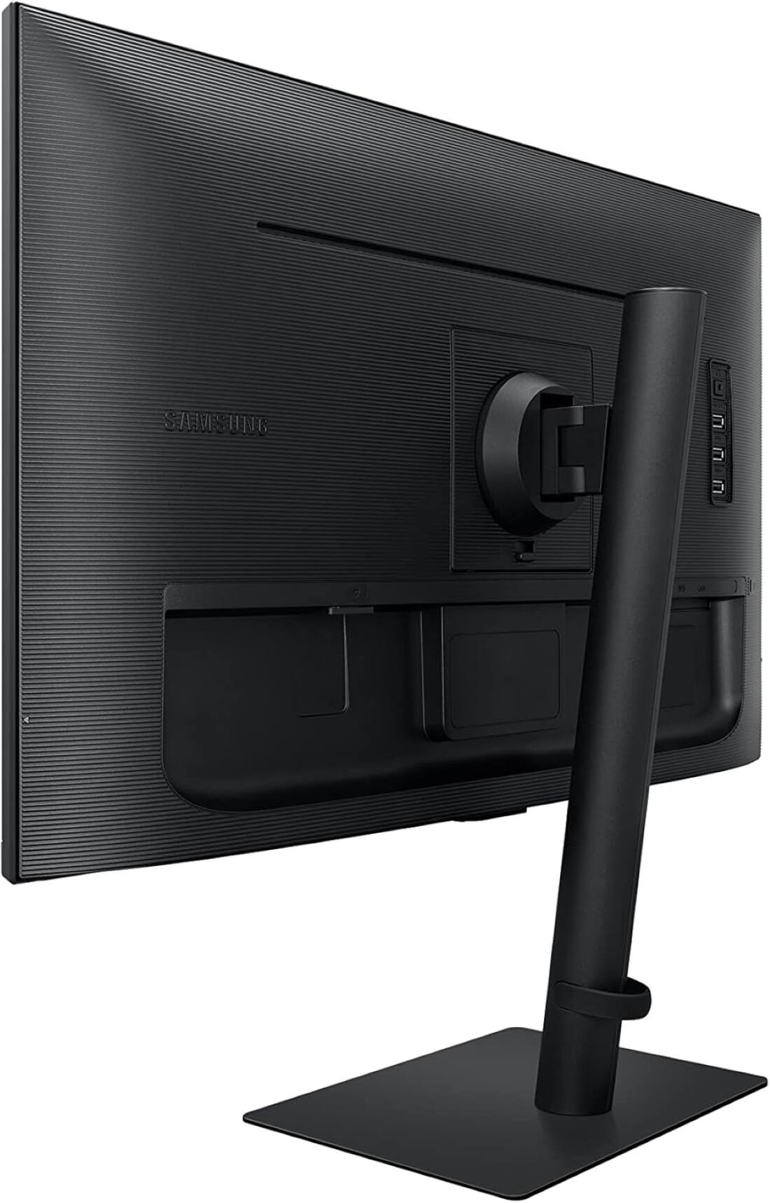 Back. Samsung - Samsung ViewFinity  27” S8 (S80PB) UHD 4K Monitor with IPS Panel and Tilt Stand (USB, HDMI, DisplayPort) - Black.