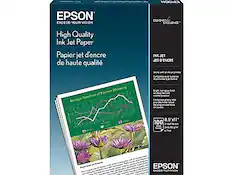 EPSON
EXCEED YOUR VISION
High Quality Ink Jet Paper
Papier jet d'encre de haute qualité
Average Numbers of Flowers Blooming
8.5" x 11"
100 sheets
24 lb (80 g/m²)
INK JET
JET D'ENCRE
Epson inkjet paper with all inkjet printers
Compatible with all inkjet printers