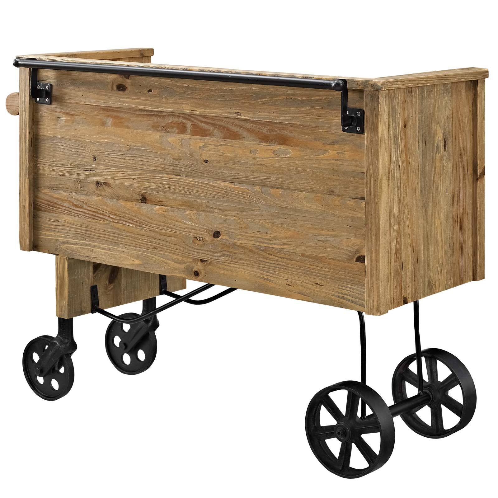 Alt View 1. Modway - Prevail Dining Stand by Modway - Brown.