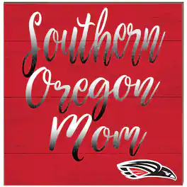 Jardine - Southern Oregon Raiders 10'' x 10'' Team Mom Plaque - Red