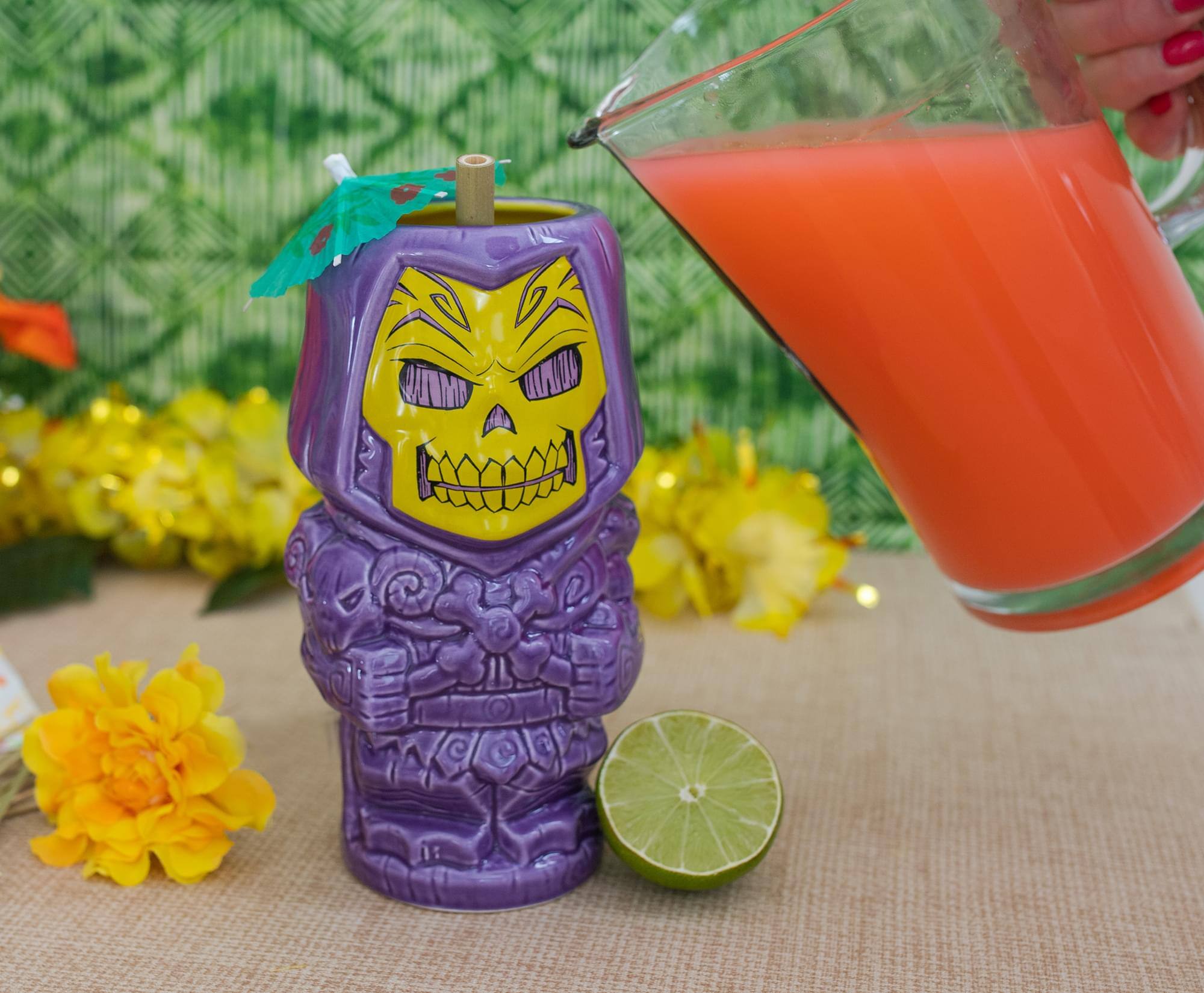 Alt View 10. Masters of the Universe - Geeki Tikis Masters of the Universe Skeletor Ceramic Mug | Holds 21 Ounces - Purple.