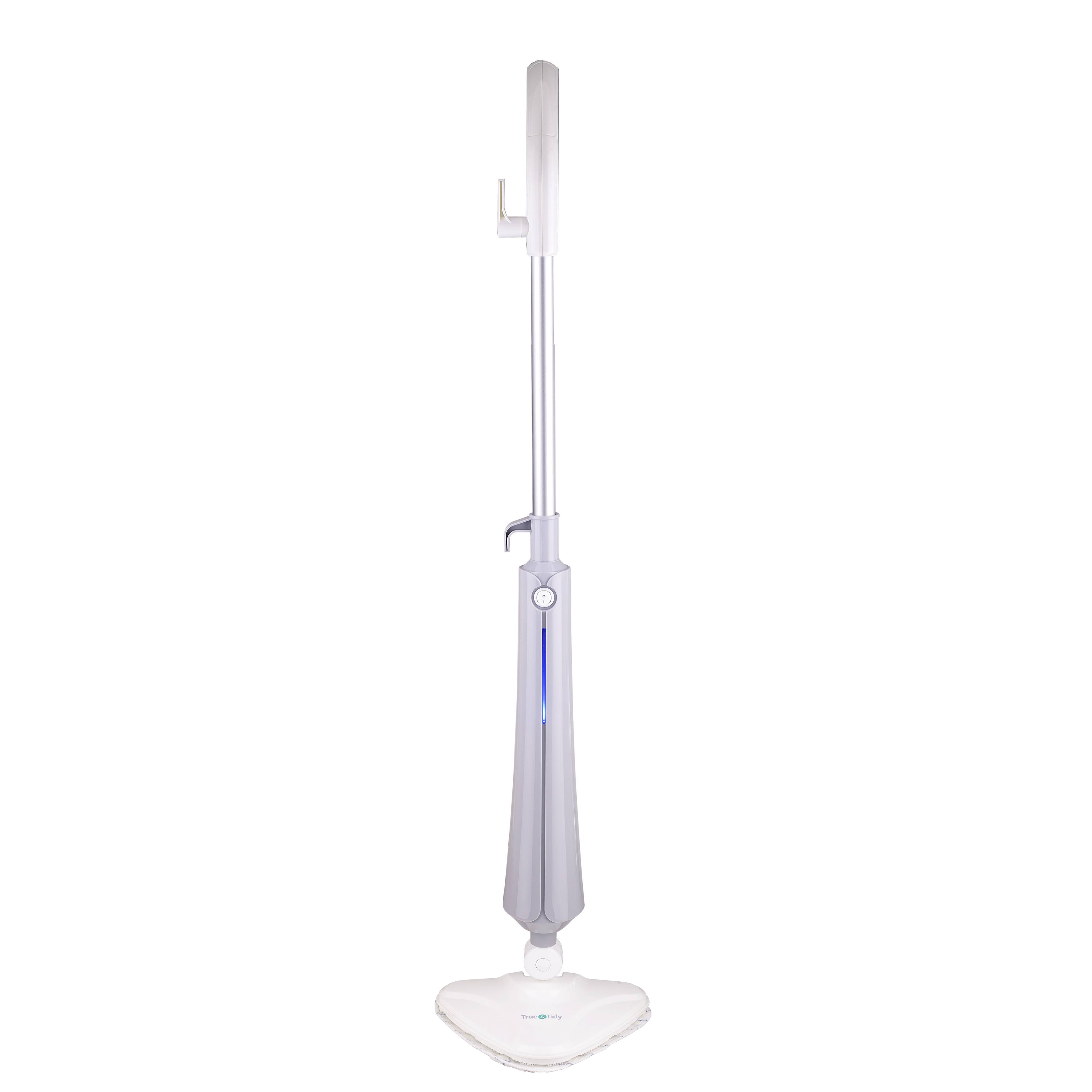 Alt View 3. True & Tidy - Multi-Surface Steam Mop With Carpet Glider - Gray.