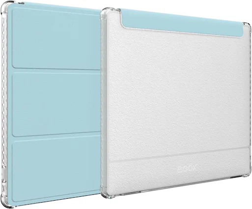 Front. TUDIA - TUDIA SKN FLIP Designed for Onyx Boox Go 7 / Go Color 7 Case (Gen 1 & 2, 2024/2025) - Blue - Blue.