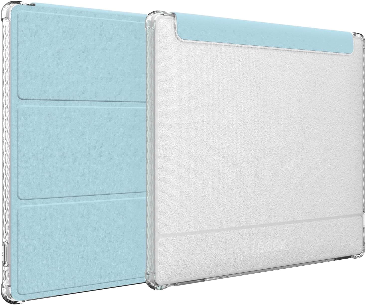 Front. TUDIA - TUDIA SKN FLIP Designed for Onyx Boox Go 7 / Go Color 7 Case (Gen 1 & 2, 2024/2025) - Blue - Blue.