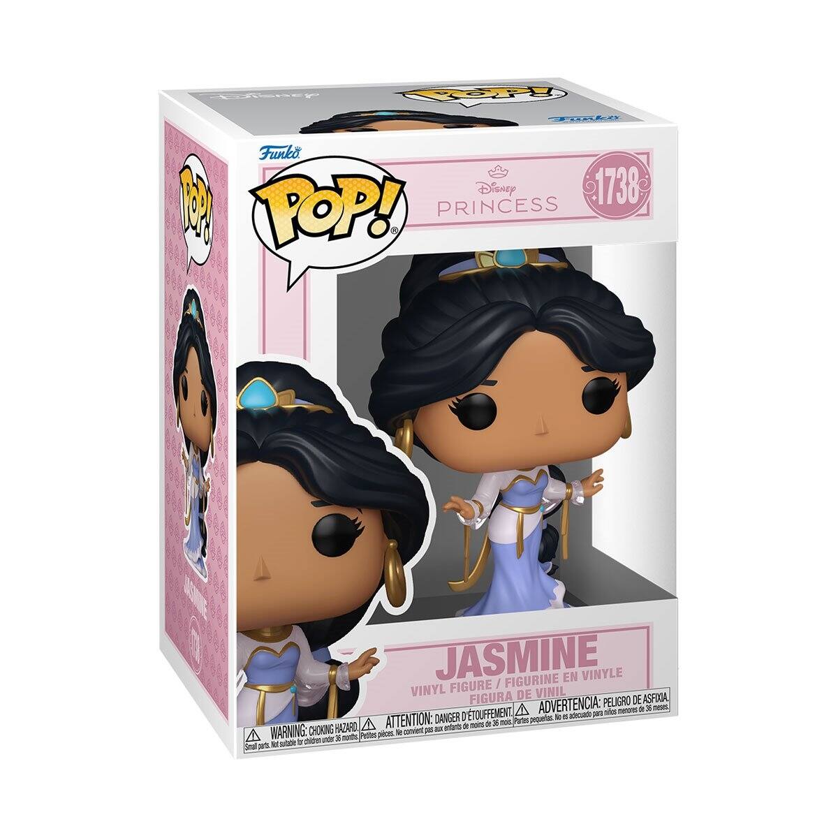 Aery Fy COA Funko Disney 1738 O M POP! PRINCESS JASMINE FIGURE / FIGURINE EN VINYLE VINYL DE VINIL FIGURA ADVERTENCIA: PELIGRO DE ASFIXIA A niños de 3 años TOFUJIENTEMENTE adecuado D años DANGER I peques I E CHOKING HAZARD ATTENTION: - pieces - convient - Petites N sutace 38 meth Partes WARNING: - noirs x nos

JASMINE  
VINYL FIGURE / FIGURINE EN VINYLE  
FIGURA DE VINIL  
ADVERTENCIA: PELIGRO DE ASFIXIA  
DANGER D'ETOUFFEMENT  
ATTENTION: PELIGRE D'ETOUFFEMENT  
Small parts. Not for children under 3 years.  
Petites pièces. Ne convient pas aux enfants de moins de 3 ans.  
Pequeñas piezas. No es adecuado para niños menores de 3 años.