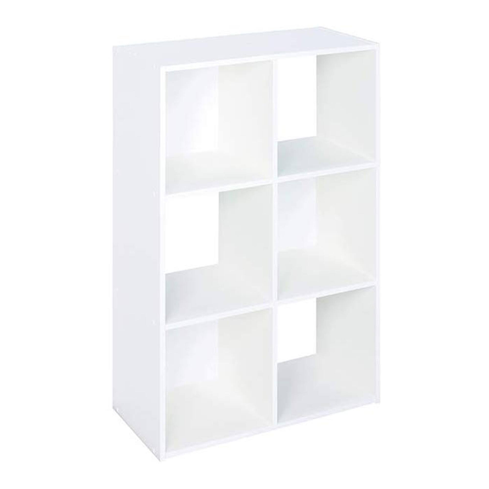 Alt View 1. ClosetMaid - Closetmaid Decorative Home 6-Cube Cubeicals Organizer Storage, White (2 Pack).