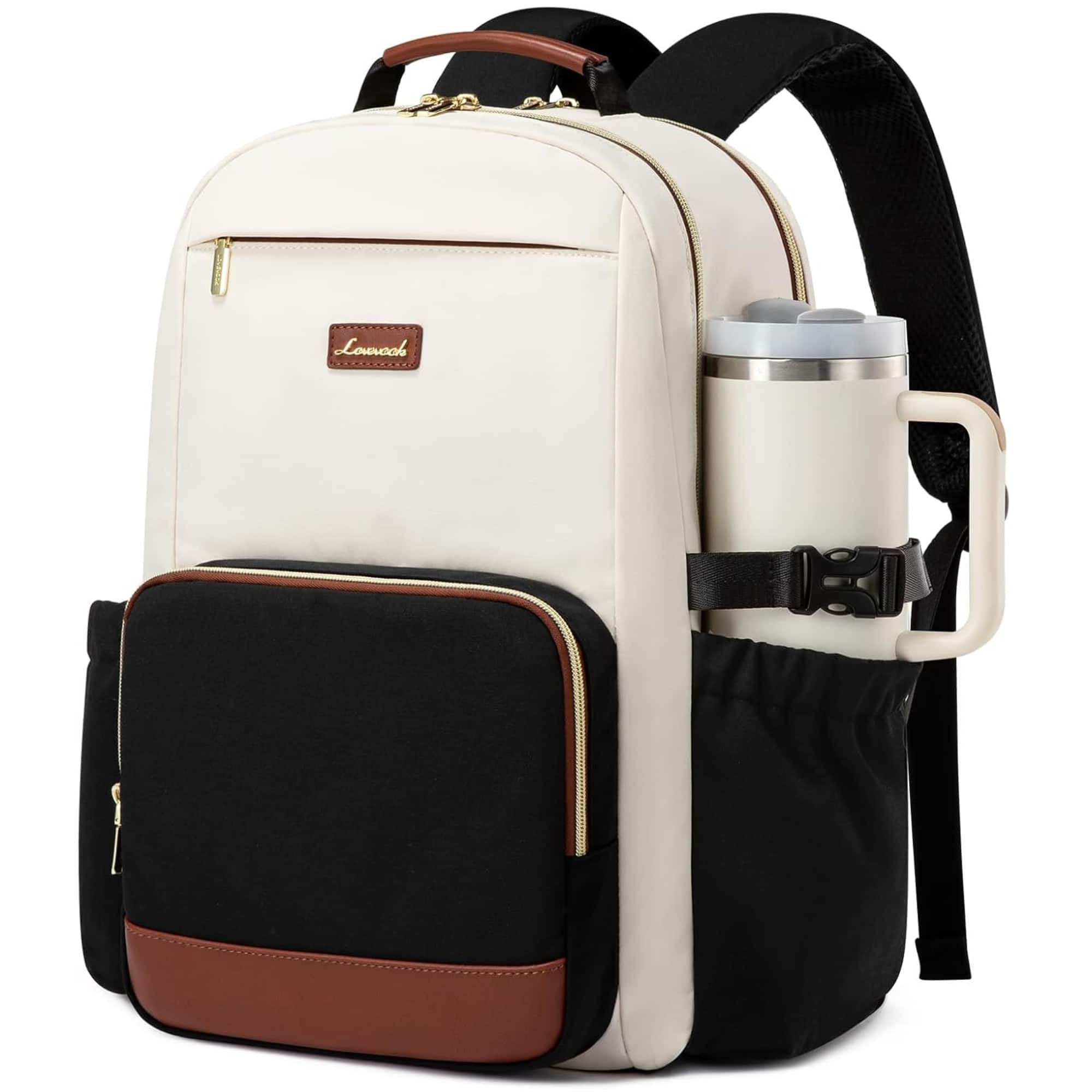 LOVEVOOK - Laptop Backpack for Women with Pouch Pocket for Large Capacity,15.6 Inch Laptop Computer Bag Travel Backpack - Assorted Pre-Pack