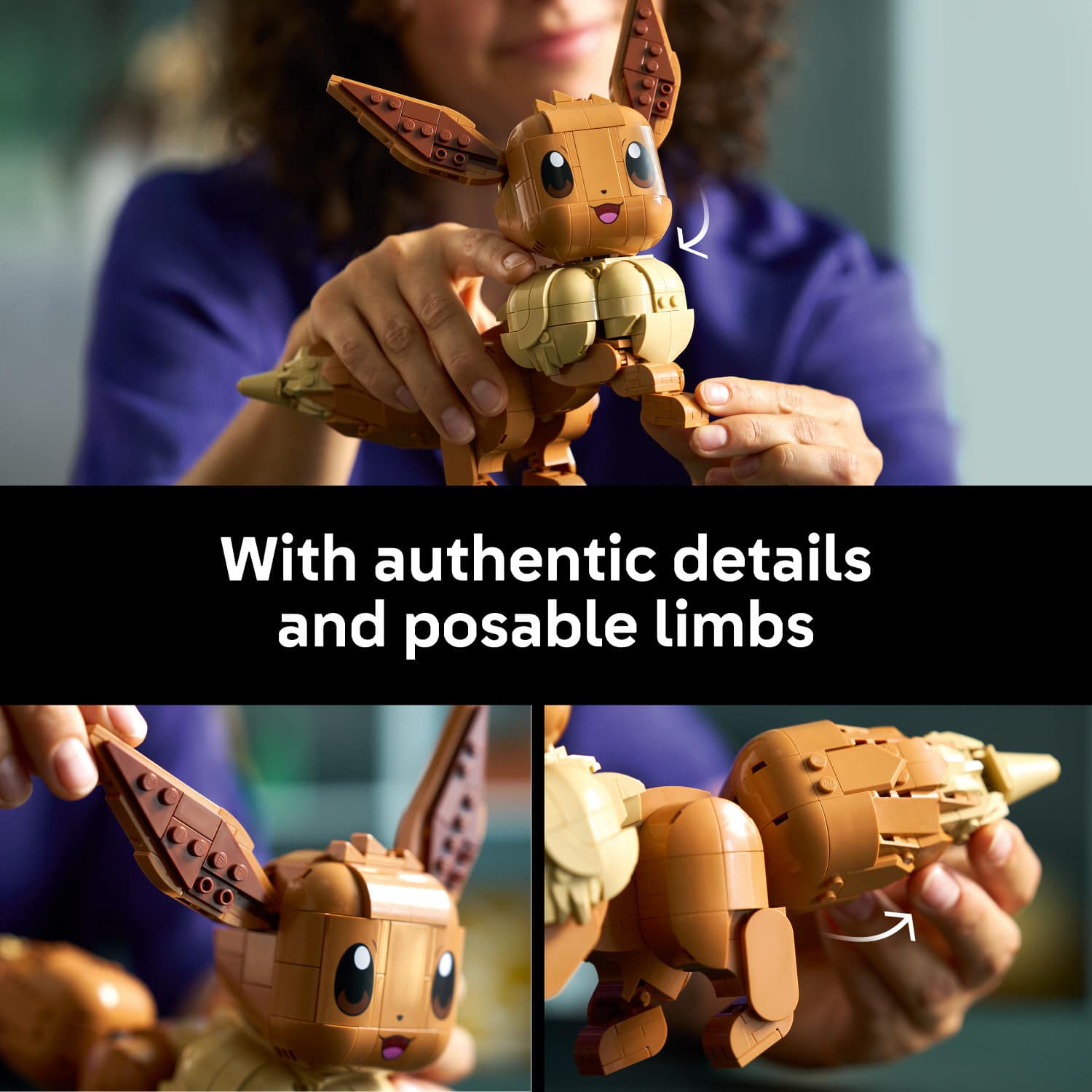 LEGO Pokémon Eevee Building Set 72151 - Best Buy