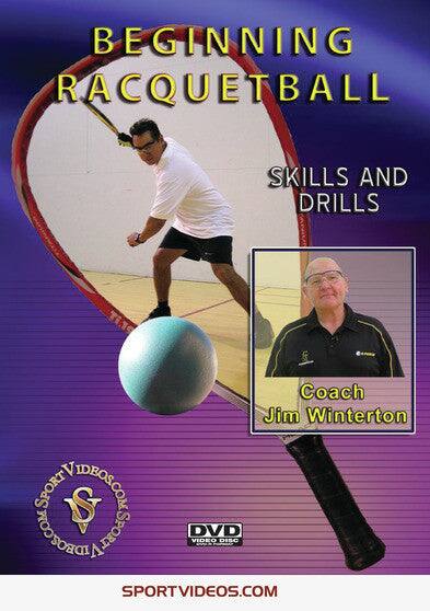 Front. Beginning Racquetball - Skills And Drills (MOD) (DVD Movie).