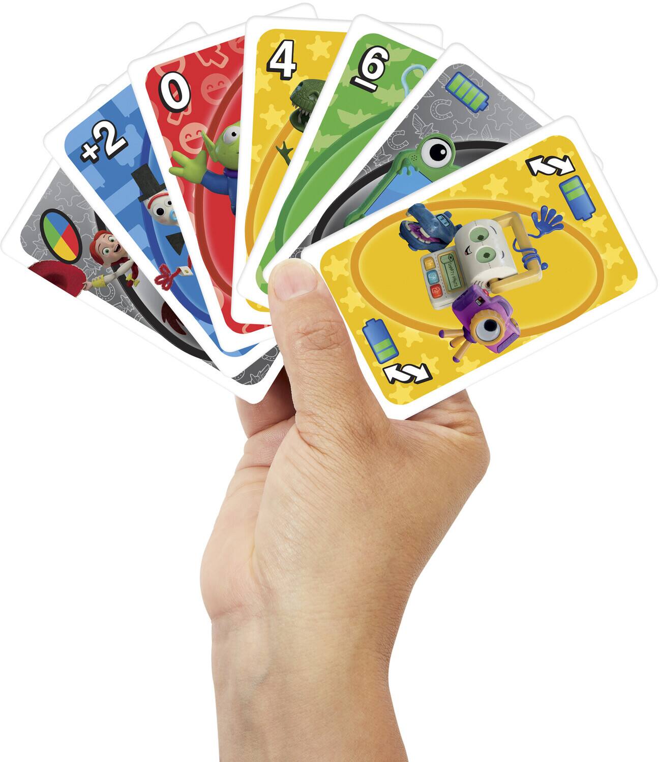 Alt View 2. Mattel - UNO Disney / Pixar Toy Story 5 Card Game   - GAMES (MISC) - Multicolor.
