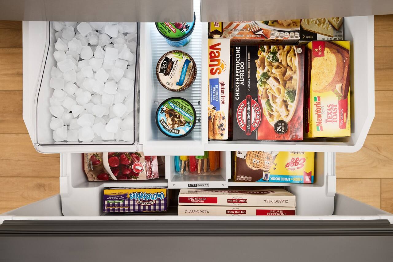 Sure, here is the corrected and grouped text from the image:

---

**Top Shelf:**

- **Van's**
  - Fettuccine Alfredo
  - Chicken
  - Gluten Free

- **New York**
  - Texas Toast
  - Garlic

- **Uncured Pepperoni**
  - Classic Pizza
  - Home Run Inn

- **Uncured Pepperoni**
  - Classic Pizza
  - Home Run Inn

- **Uncured Pepperoni**
  - Classic Pizza
  - Home Run Inn

- **Uncured Pepperoni**
  - Classic Pizza
  - Home Run Inn

- **Uncured Pepperoni**
  - Classic Pizza
  - Home Run Inn

- **Uncured Pepperoni**
  - Classic Pizza
  - Home Run Inn

- **Uncured Pepperoni**
  - Classic Pizza
  - Home Run Inn

- **Uncured Pepperoni**
  - Classic Pizza
  - Home Run Inn

- **Uncured Pepperoni**
  - Classic Pizza
  - Home Run Inn

- **Uncured Pepperoni**
  - Classic Pizza
  - Home Run Inn

- **Uncured Pepperoni**
  - Classic Pizza
  - Home Run Inn

- **