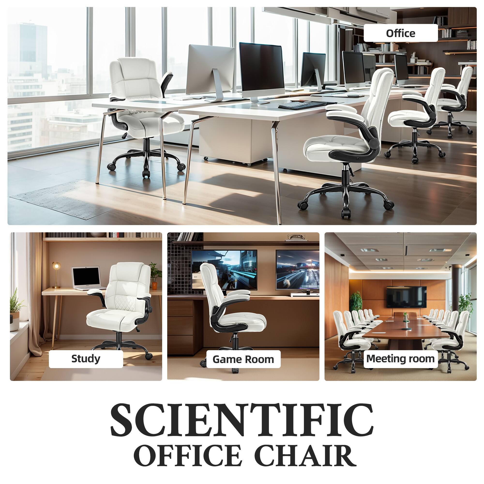 Office  
Study  
Game Room  
Meeting room  
SCIENTIFIC OFFICE CHAIR