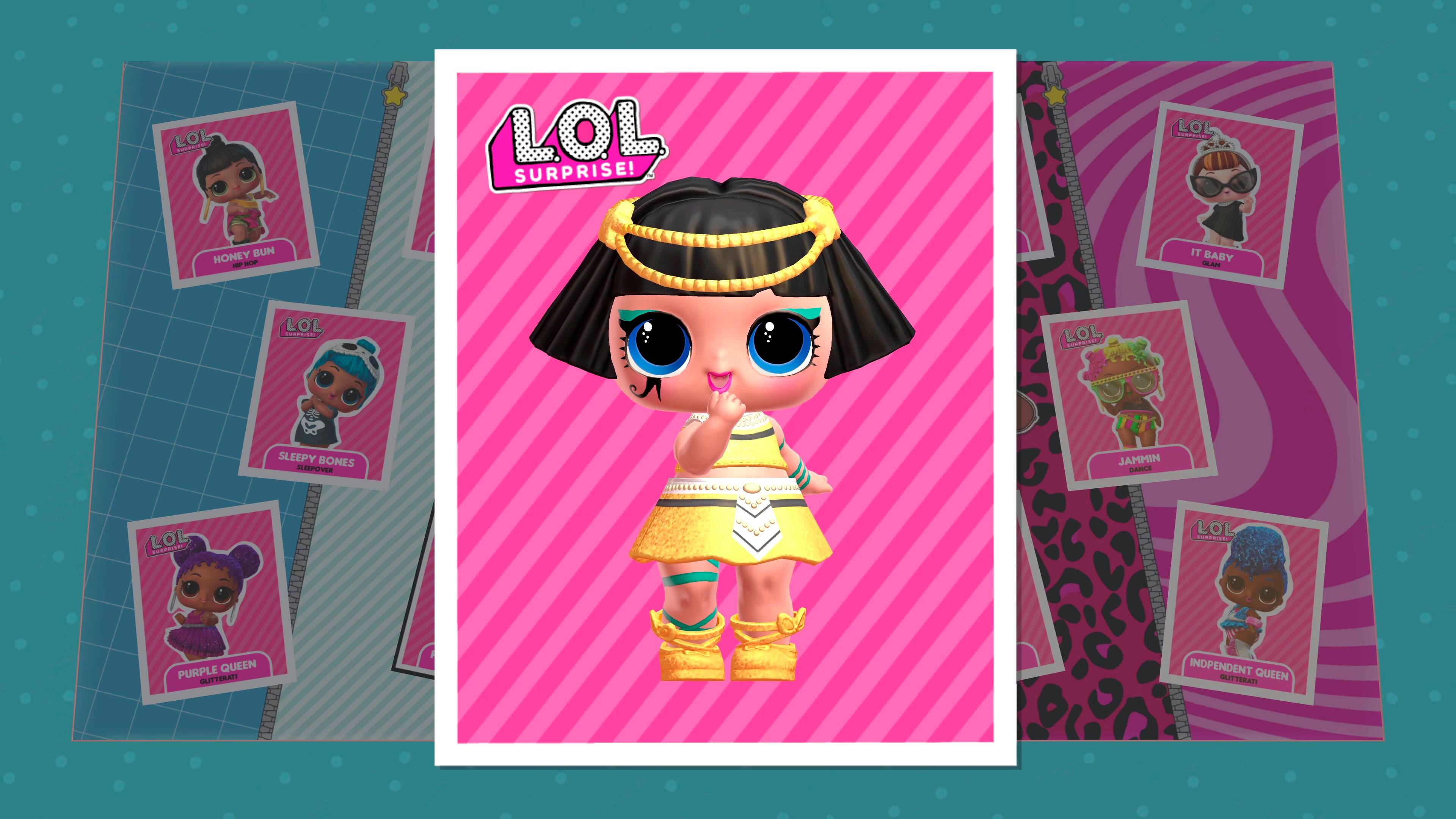 LOL LOL SURPRISE! LOL Code HONEY BUN - M IT BABY GLAP LOL u.cedE LOL PEIE ulus SLEEPY BONES SUPOVS JAMMIN SAMO EC GUORR LOL CEN LOL PURPLE QUEEN GUITTERATI INDPENDENT QUEEN GUTTERATI