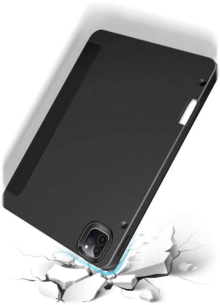 Alt View 12. SaharaCase - Folio Case for Apple iPad Pro 12.9" (4th, 5th, and 6th Generation 2020-2022) - Black.