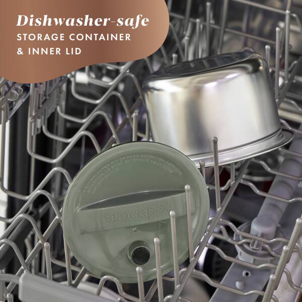 Dishwasher-safe STORAGE CONTAINER & INNER LID