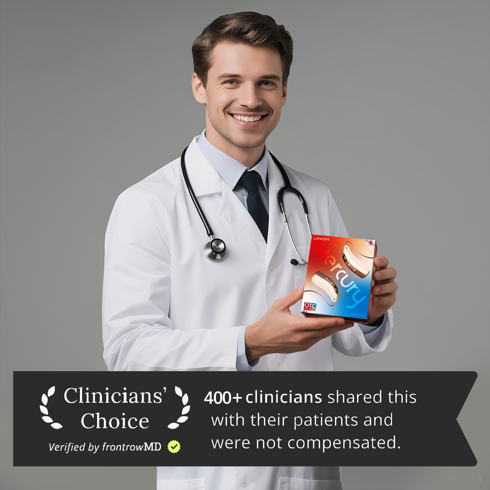 Clinicians' Choice
Verified by frontrowMD
400+ clinicians shared this with their patients and were not compensated.