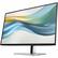Front. HP - 23.8" IPS LCD FHD 100Hz Monitor (USB) - Sleek Black, Silver, Dual Color.