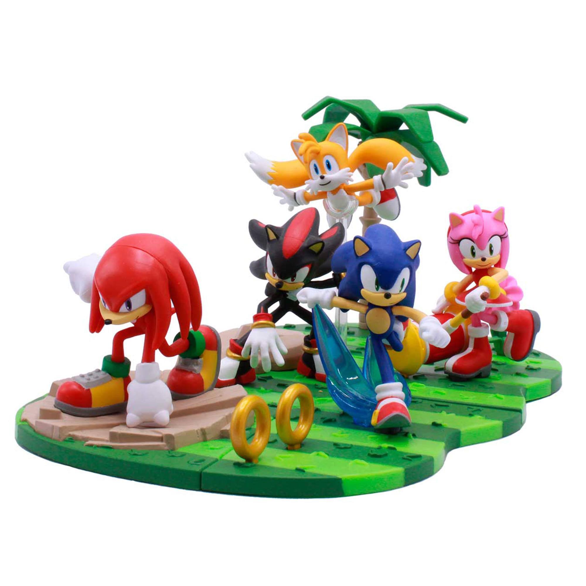 Alt View 10. Just Toys LLC - Sonic The Hedgehog Series 3 Craftable Buildable Action Figure | One Random - Blue.