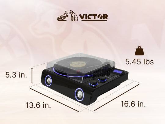 VICTOR  
5.45 lbs  
5.3 in.  
13.6 in.  
16.6 in.