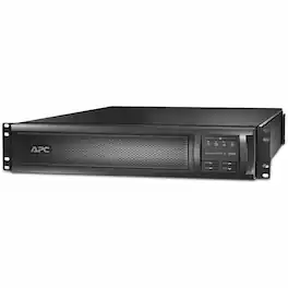 APC - Smart-UPS X, Line Interactive, 2200VA, Rack/tower convertible 2U, 208V-230V, 8x C13+1x C19 IEC, SmartSlot, Extended - Black