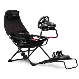 GTPlayer - Sim Racing Cockpit Foldable & Adjustable for High Performance Sim Racing - Red
