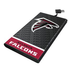 Keyscaper - Atlanta Falcons 5000mAh Flat Powerbank - Black