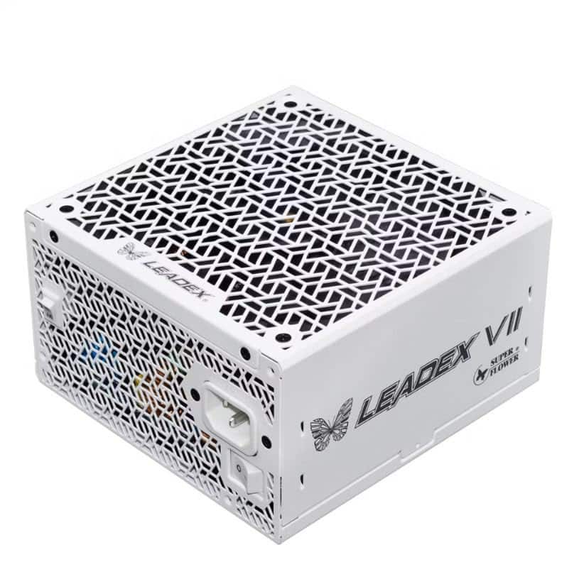 Super Flower - Leadex VII XP 1200W 80+ Platinum, Full Modular, ATX 3.1 Power Supply - White