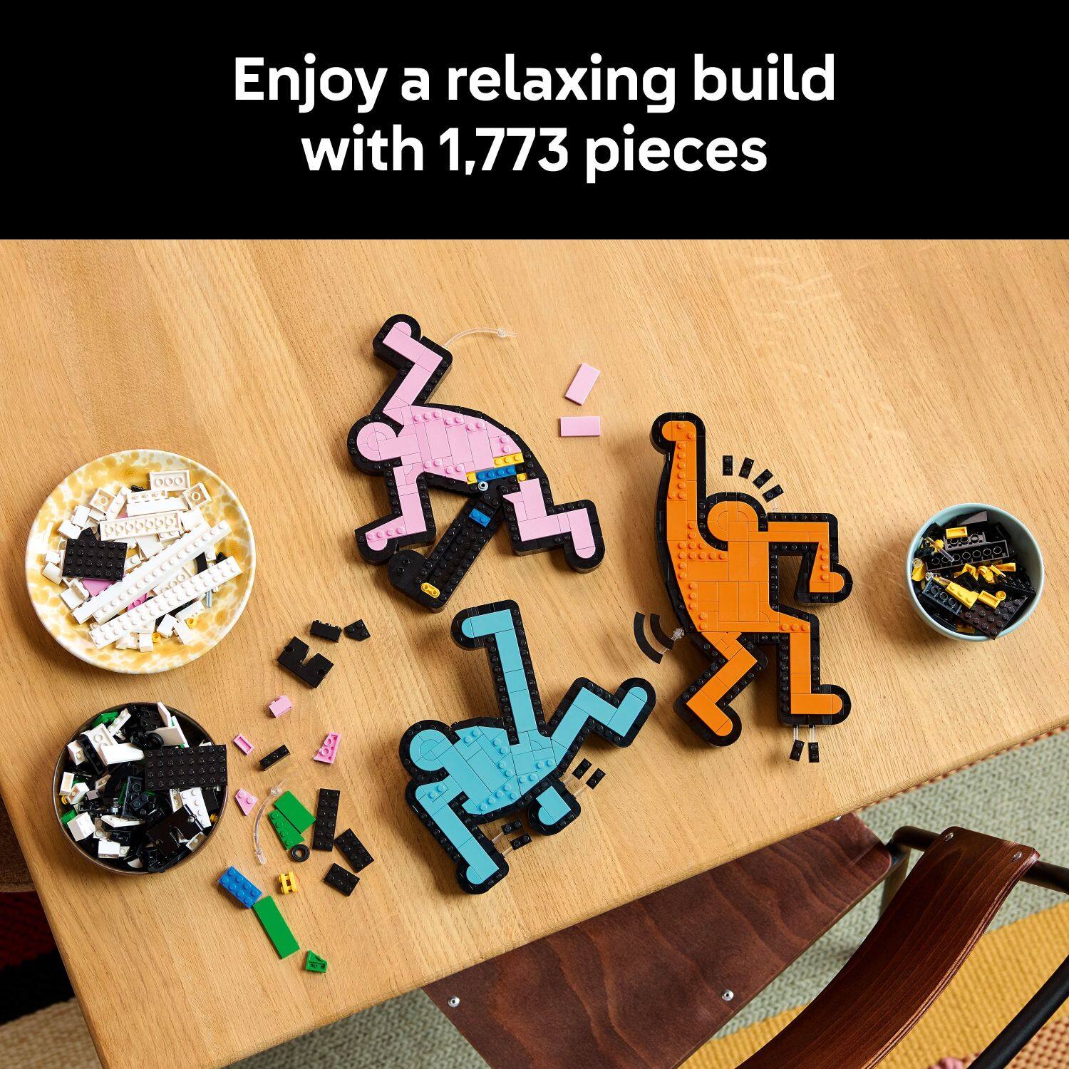 Enjoy a relaxing build with 1,773 pieces.