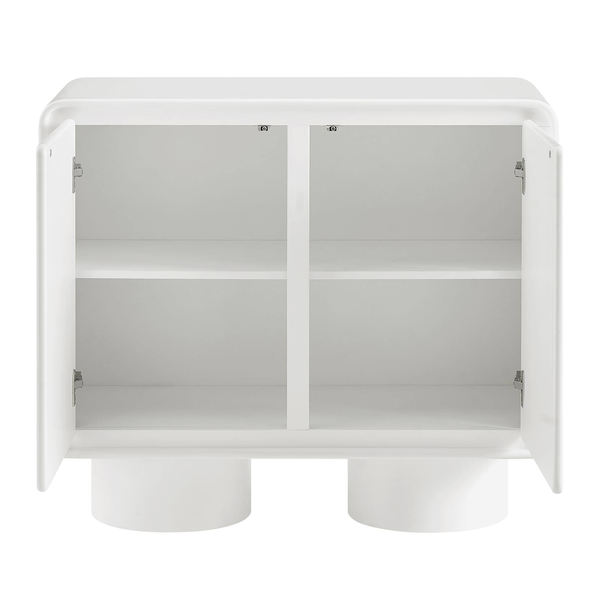 Alt View 6. Modway - Lumo 2-Door Accent Cabinet by Modway - White.