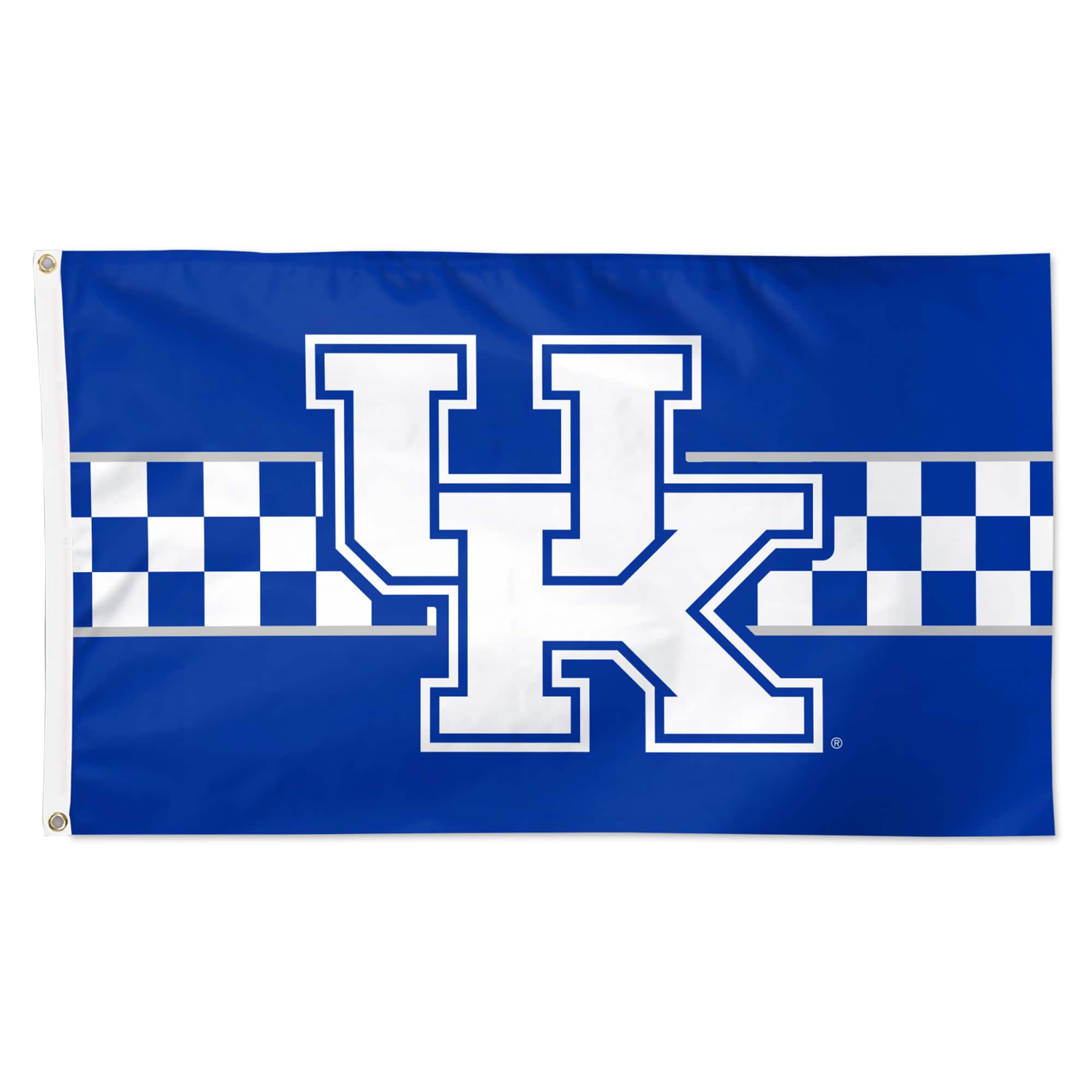 WinCraft - Kentucky Wildcats 3' x 5' Horizontal Stripe Deluxe Single-Sided Flag - Multicolor