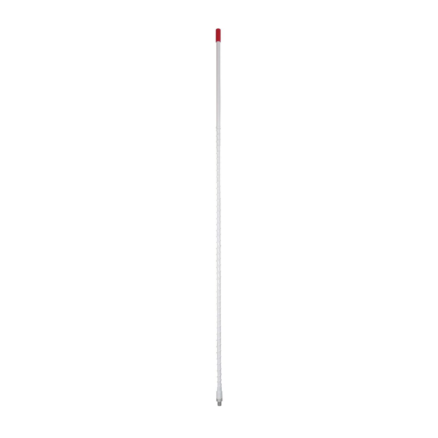 Alt View 6. Tram - 1500W 26-29 MHz Fiberglass Whip CB AM/FM/SSB Antenna 3 Ft - White.
