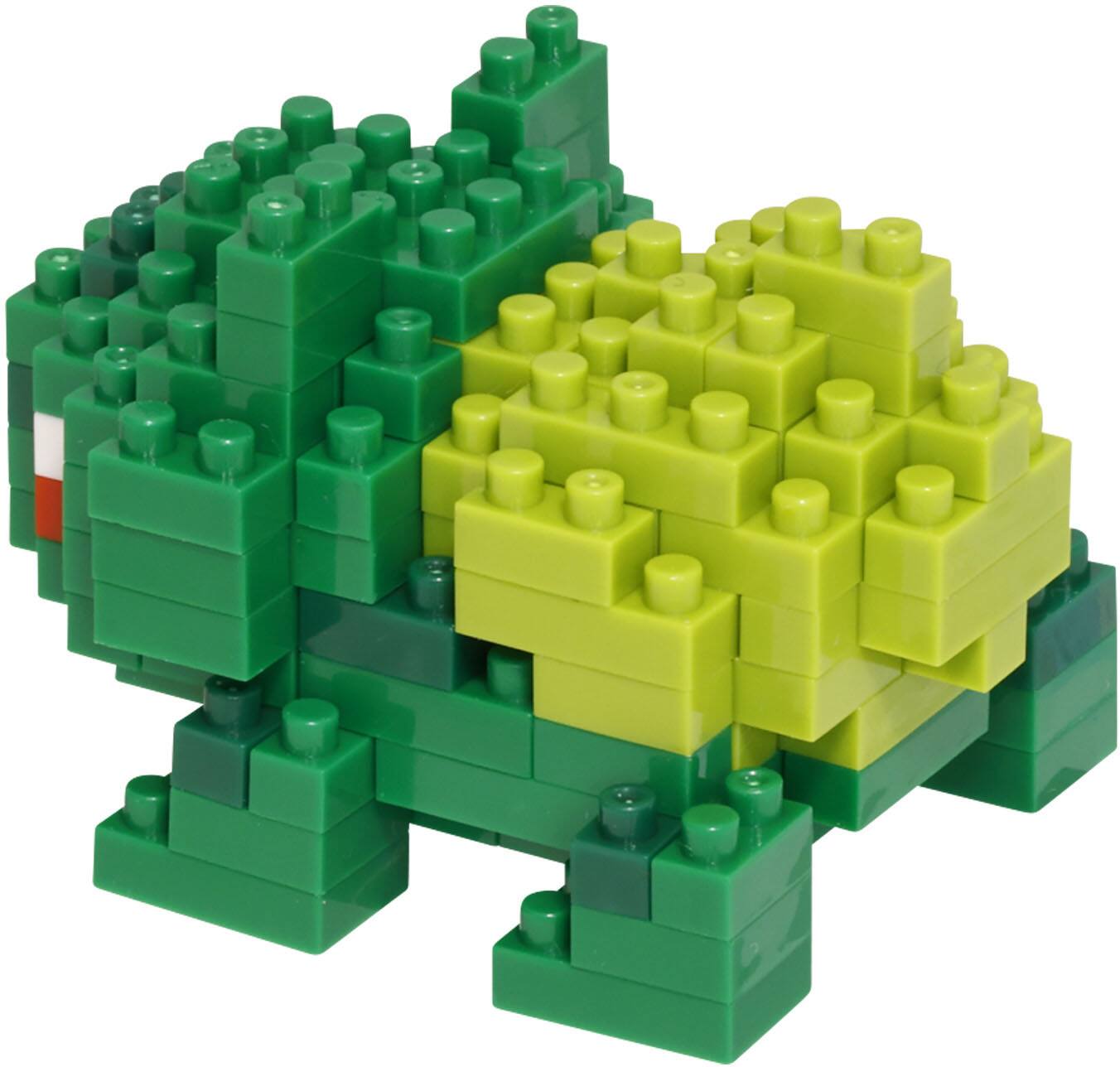Alt View 2. Bandai - Bulbasaur - Pokémon - Nanoblock Pokémon Series 1.2" Figure.