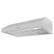 Alt View 1. COSMO - UC36 36 in. Haven Collection 380 CFM Ducted Under Cabinet Range Hood, LED Lights, Button Controls - Stainless Steel.