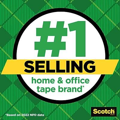 #1 SELLING home & office tape brand  
Based on 2022 NPD data  
Scotch